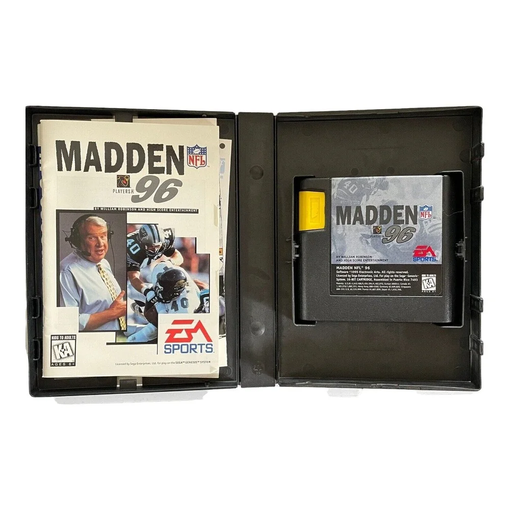 Madden NFL 96 Sega Genesis‎ Game